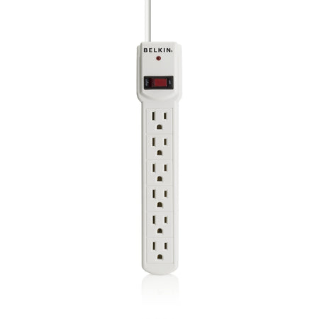 Belkin 6-Outlet Surge Protector with 3-foot Power Cord - F5C047