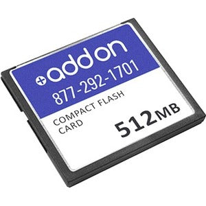 AddOn Cisco MEM-CF-256U512MB Compatible 512MB Flash Upgrade - MEM-CF-256U512MB-AO