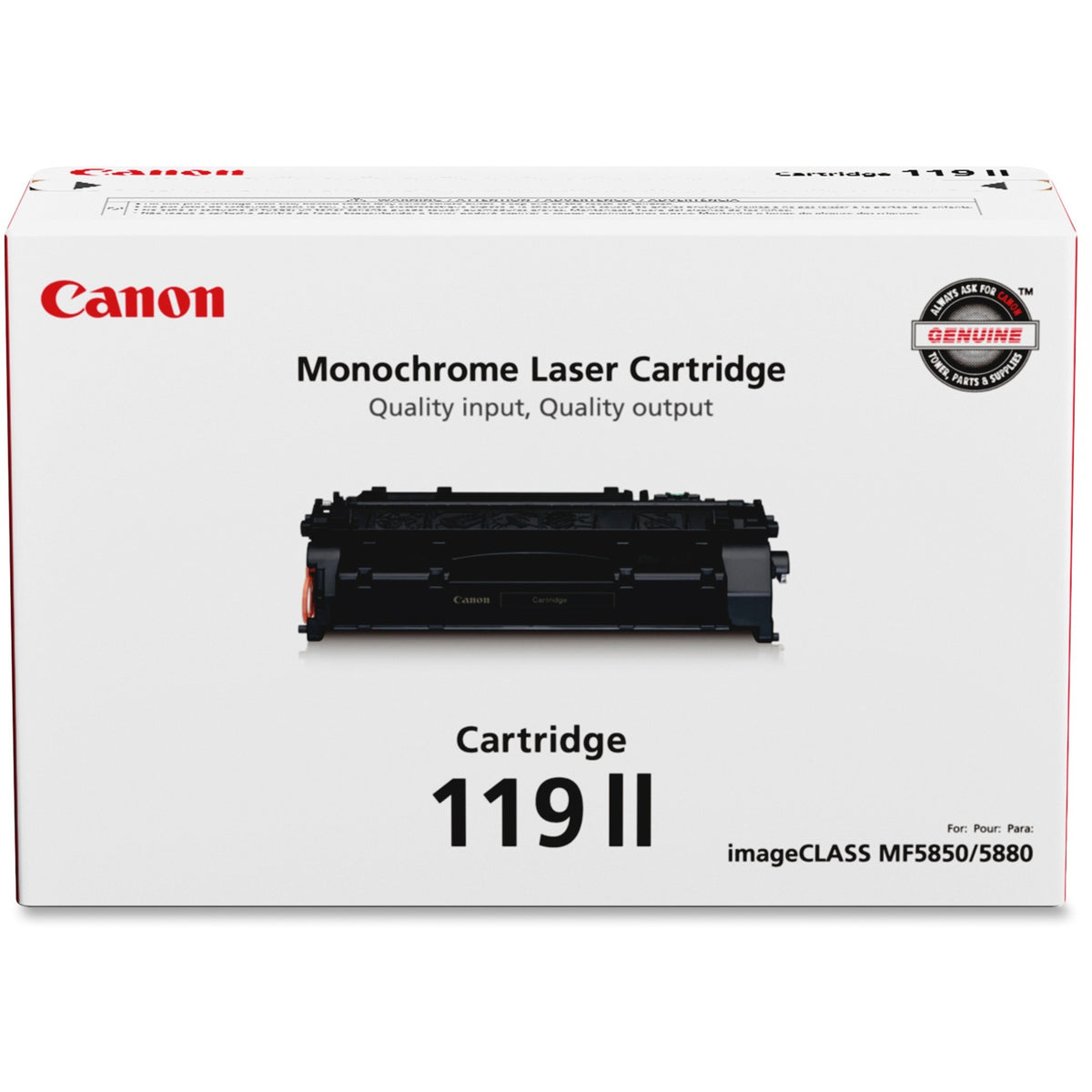Canon CRG-119II Original Toner Cartridge - 3480B001