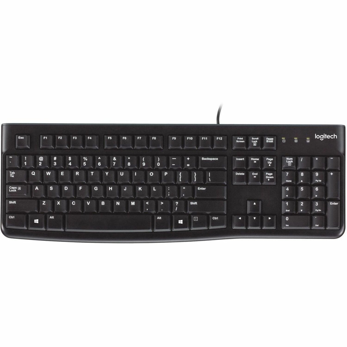 Logitech K120 Plug-and-Play USB Keyboard - 920-002478
