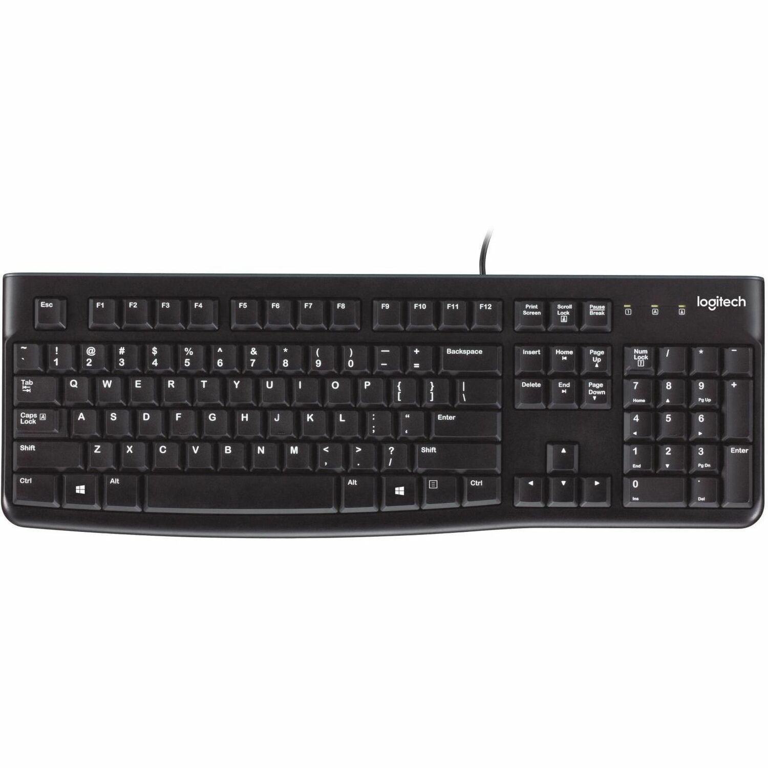 Logitech K120 Plug-and-Play USB Keyboard - 920-002478