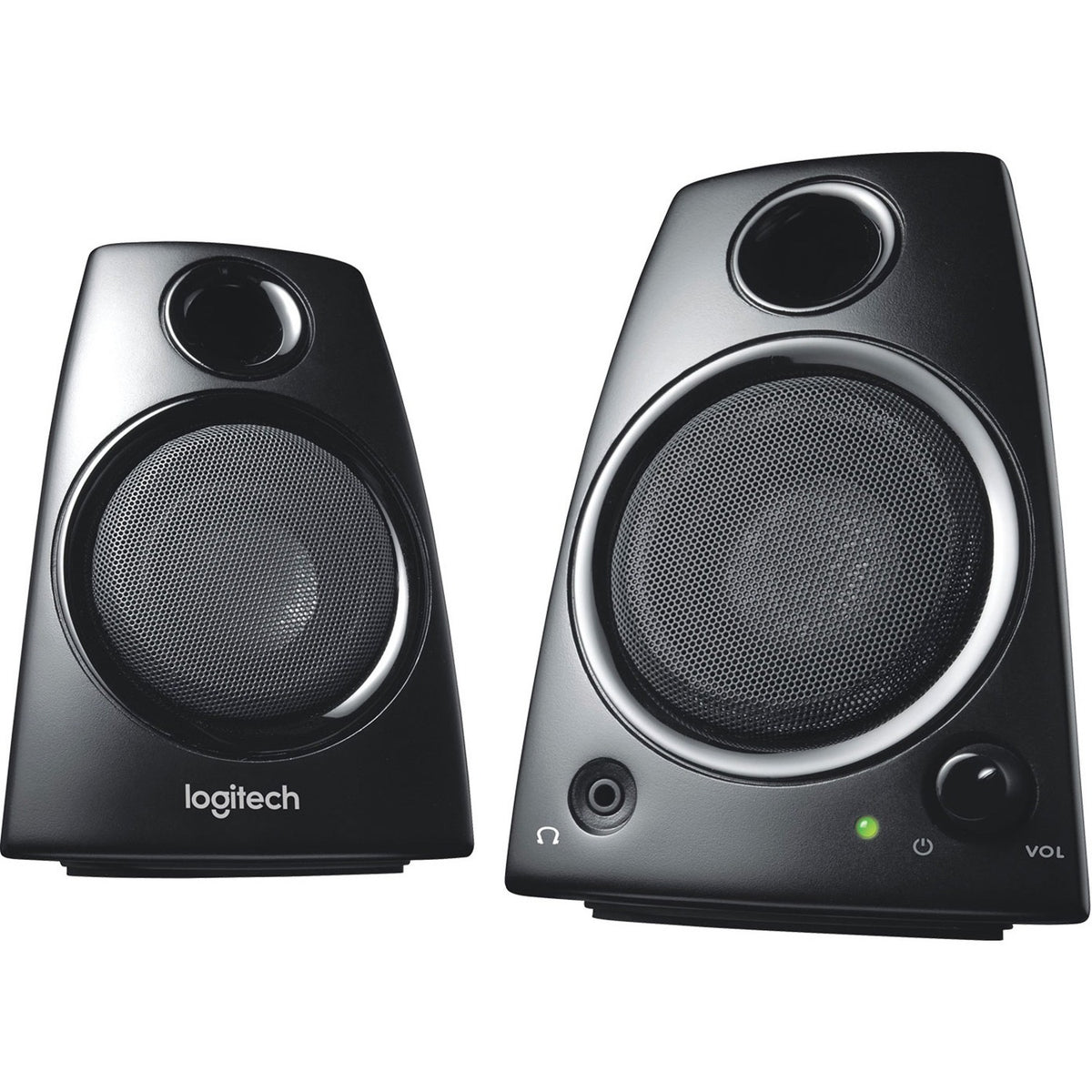 Logitech Z130 2.0 Speaker System - 5 W RMS - Black - 980-000417