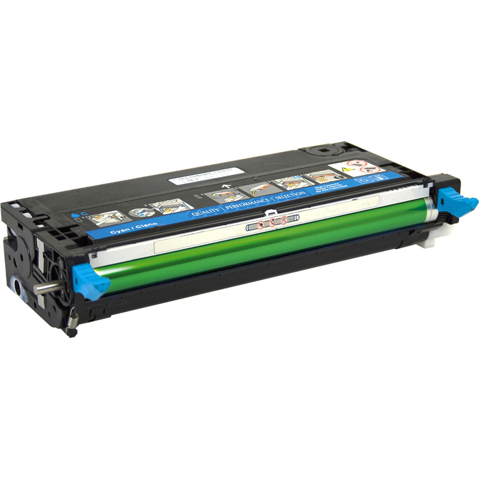 V7 Remanufactured High Yield Cyan Toner Cartridge for Dell 3110/3115 - 8000 page yield - TDC23115