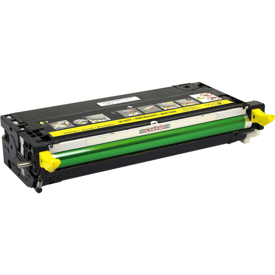 V7 Remanufactured High Yield Yellow Toner Cartridge for Dell 3110/3115 - 8000 page yield - TDY23115