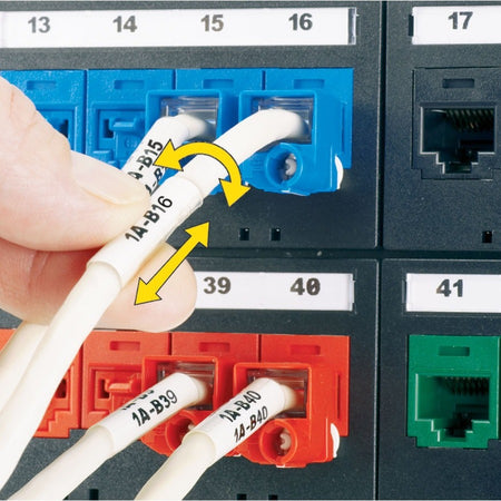 Panduit Turn-Tell P1 Wire & Cable Label - R100X150V1C