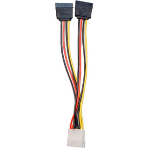 SYBA Multimedia Molex to 2x SATA Power Cable - SY-CAB40007