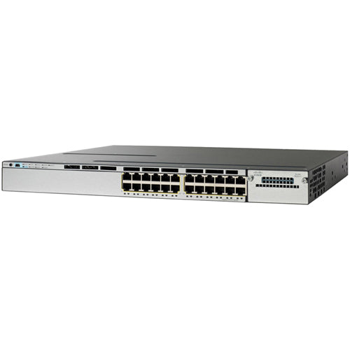 Cisco Catalyst WS-C3750X-24P-L Stackable Ethernet Switch - WS-C3750X-24P-L