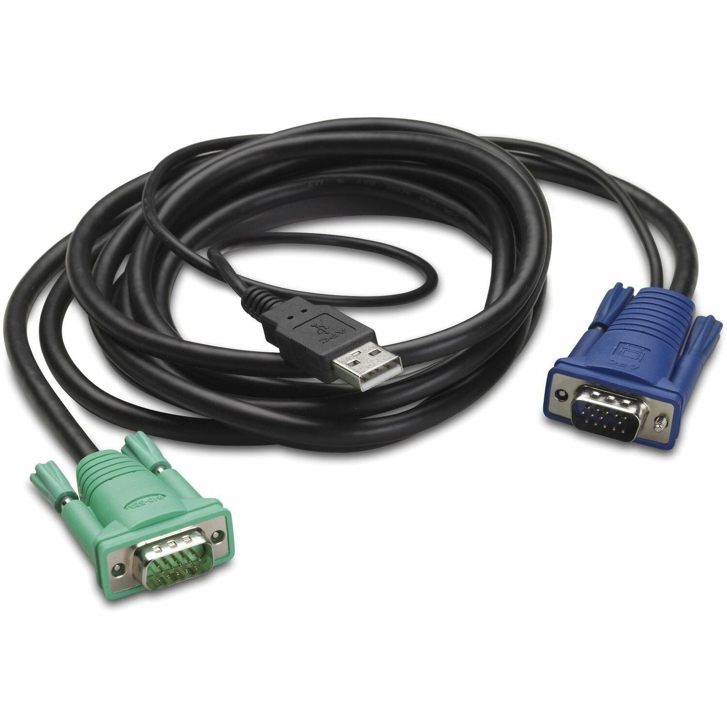 APC by Schneider Electric Integrated Rack LCD/KVM USB Cable - 6ft (1.8m) - AP5821
