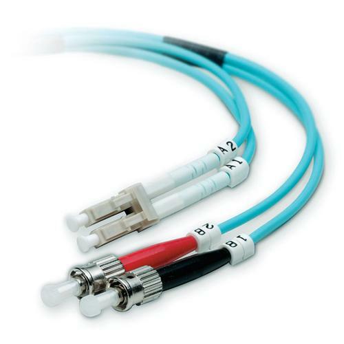 Belkin LCLC625-03M-TAA Fiber Optic Duplex Patch Cable - LCLC625-03M-TAA