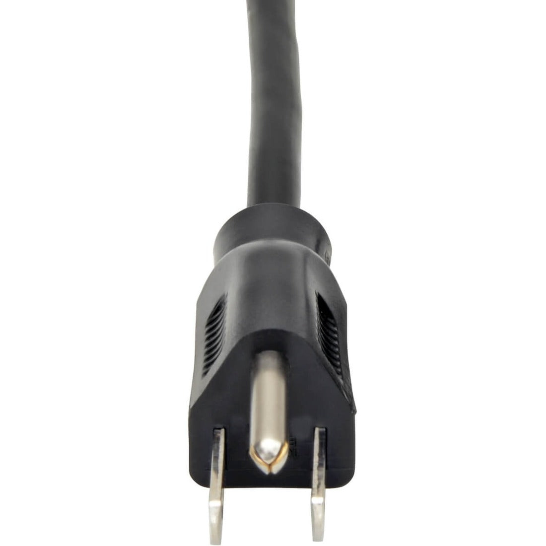 Eaton Tripp Lite Series Computer Power Cord, NEMA 5-15P to Left-Angle C13 - 10A, 125V, 18 AWG, 6 ft. (1.83 m), Black - P006-006-13LA