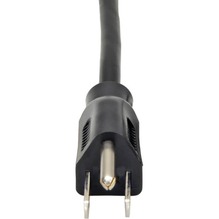 Eaton Tripp Lite Series Computer Power Cord, NEMA 5-15P to Left-Angle C13 - 10A, 125V, 18 AWG, 6 ft. (1.83 m), Black - P006-006-13LA