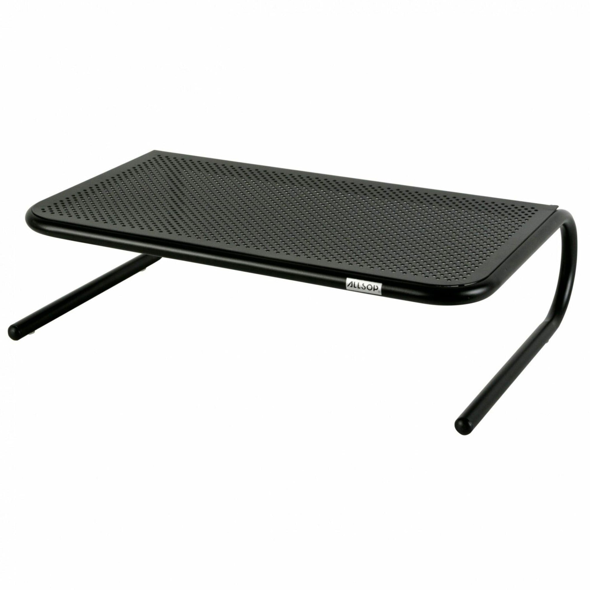 Allsop Metal Art Monitor Stand (Large) 18-Inch Wide Platform - Black (30336) - 30336