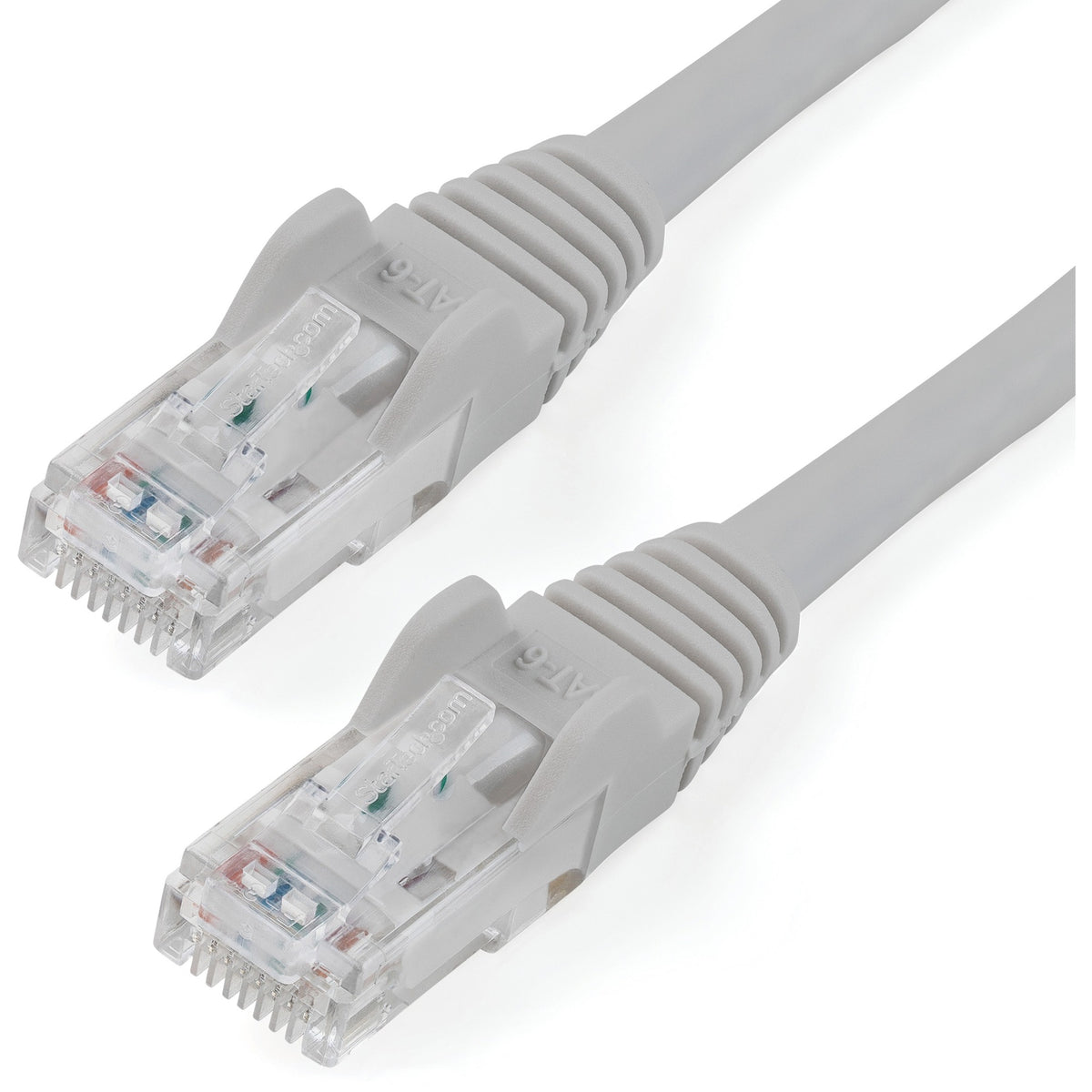 StarTech.com 10ft CAT6 Ethernet Cable - Gray Snagless Gigabit - 100W PoE UTP 650MHz Category 6 Patch Cord UL Certified Wiring/TIA - N6PATCH10GR