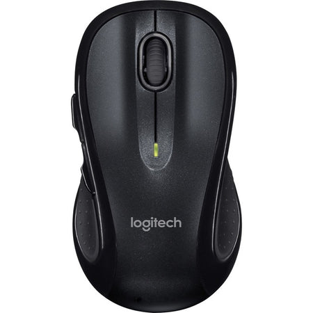 Logitech M510 Wireless Mouse, 2.4 GHz with USB Unifying Receiver, 1000 DPI Laser-Grade Tracking, 7-Buttons, 24-Months Battery Life, PC / Mac / Laptop (Black) - 910-001822