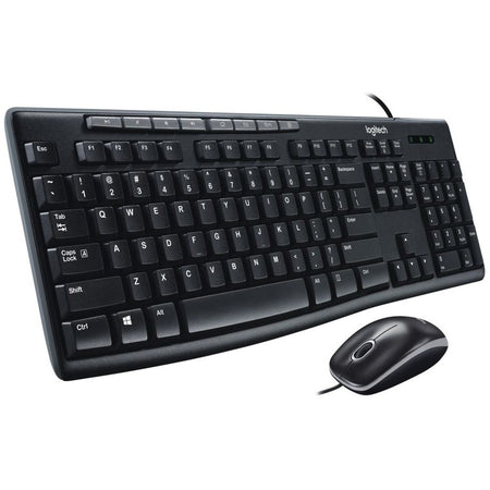 MK200 Media Corded Keyboard and Mouse Combo - 920-002714