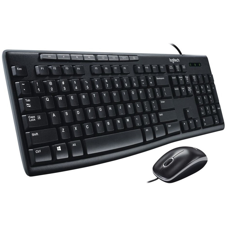 MK200 Media Corded Keyboard and Mouse Combo - 920-002714