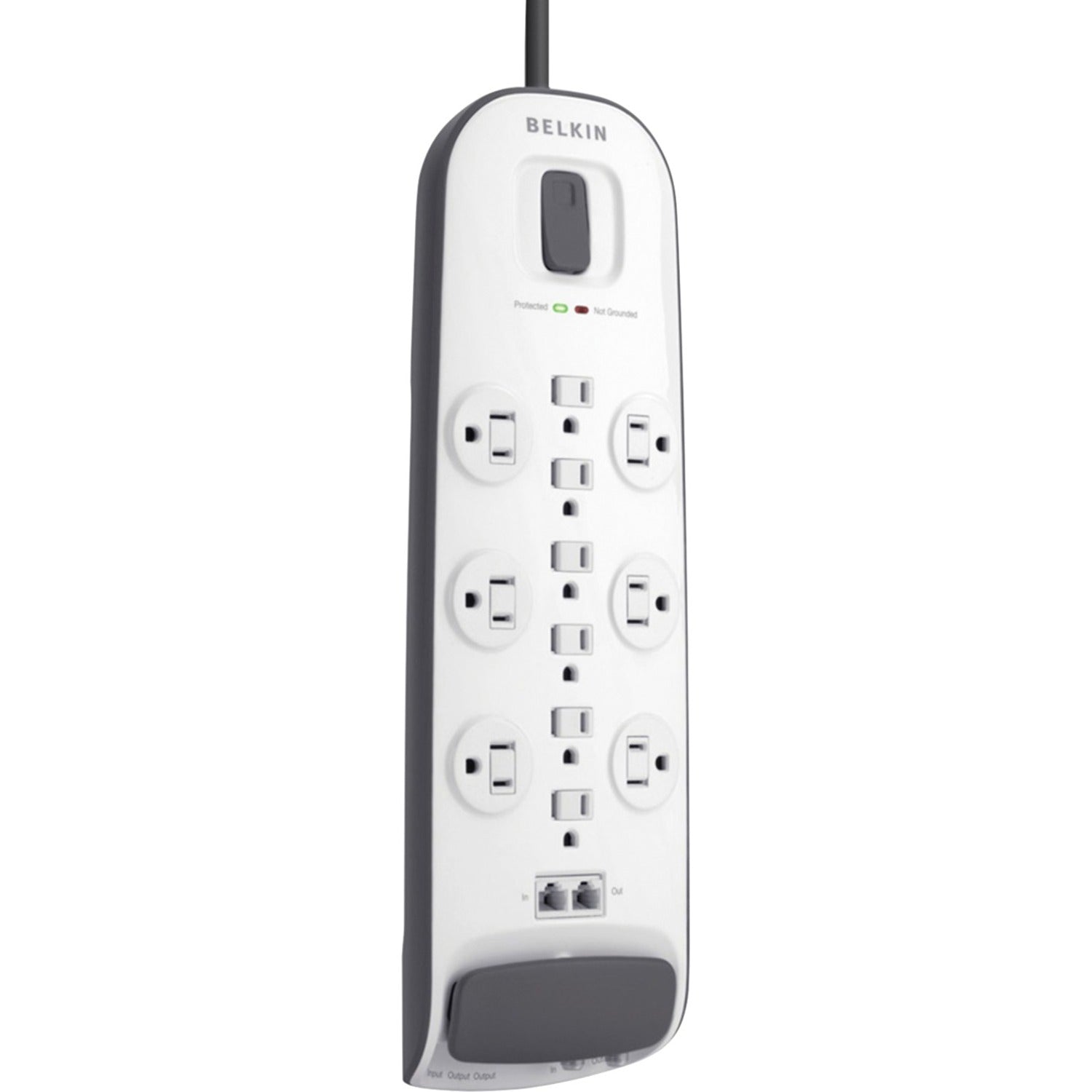 Belkin 12-outlet Surge Protector with 8 ft Power Cord with Cable/Satellite Protection - BV112230-08