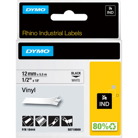 Dymo Rhino Industrial Vinyl Labels - 18444