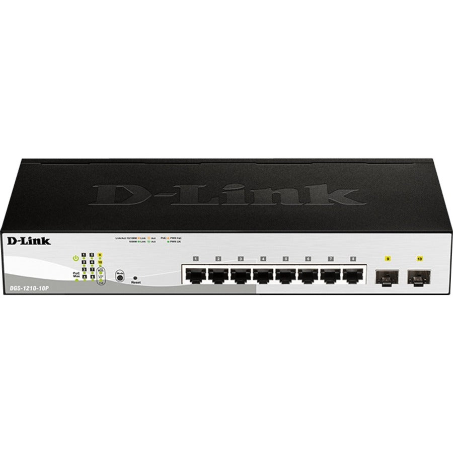 D-Link DGS-1210-10P Web Smart Switch - DGS-1210-10P