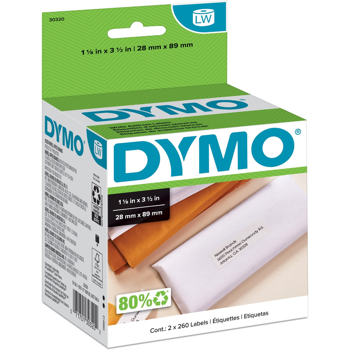 Dymo High-Capacity Address Labels - 30320