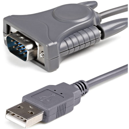 StarTech.com USB to Serial Adapter - 3 ft / 1m - with DB9 to DB25 Pin Adapter - Prolific PL-2303 - USB to RS232 Adapter Cable - ICUSB232DB25