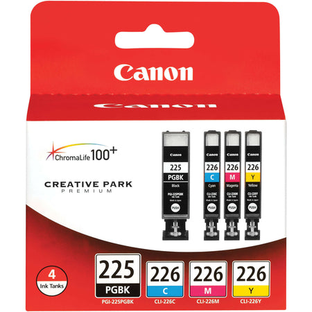 Canon 4530B008 Original Inkjet Ink Cartridge - Black, Cyan, Magenta, Yellow - 4 / Pack - 4530B008