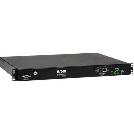 Tripp Lite by Eaton PDU 3.8kW Single-Phase Switched Automatic Transfer Switch PDU Two 200-240V C20 Inlets 8 C13 & 2 C19 Outputs 1U TAA - PDUMH20HVATNET