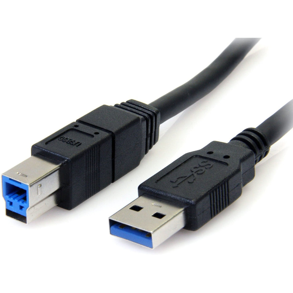 StarTech.com 10 ft Black SuperSpeed USB 3.0 (5Gbps) Cable A to B - M/M - USB3SAB10BK