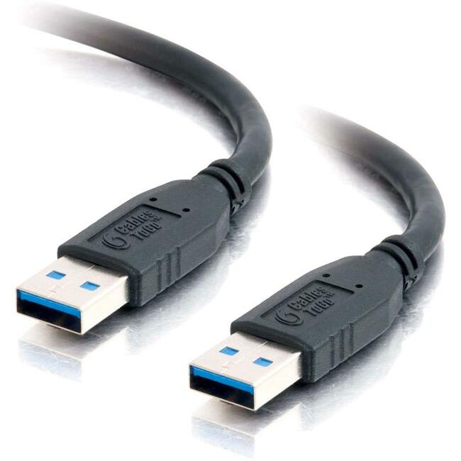 C2G 6.6ft USB Cable - USB A to USB A Cable - USB 3.0 Cable - M/M - 54171