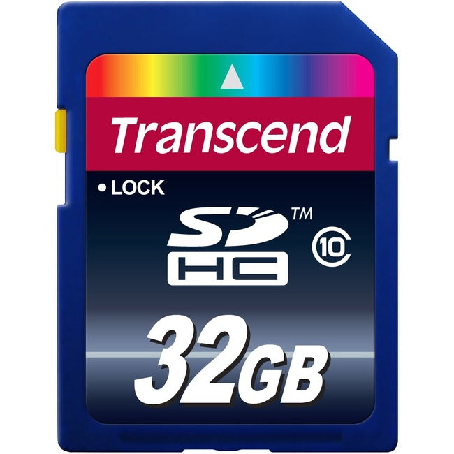 Transcend TS32GSDHC10 32 GB Class 10 SDHC - TS32GSDHC10