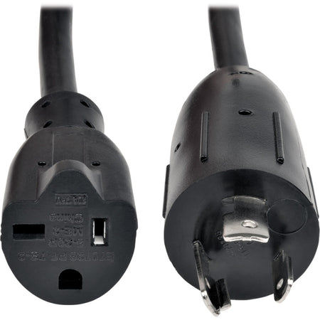 Tripp Lite by Eaton Power Cord Adapter NEMA L5-20P to NEMA 5-20R - Heavy-Duty 20A 125V 12 AWG 6-in. (15.24 cm) Black - P046-06N