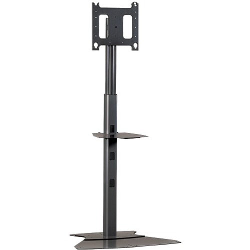 Chief Large Flat Panel Floor Stand Display Mount - For Displays 42-86" - Black - PF1UB