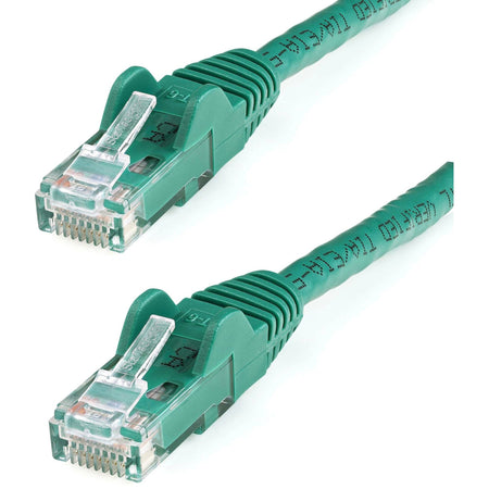 StarTech.com 100ft CAT6 Ethernet Cable - Green Snagless Gigabit - 100W PoE UTP 650MHz Category 6 Patch Cord UL Certified Wiring/TIA - N6PATCH100GN