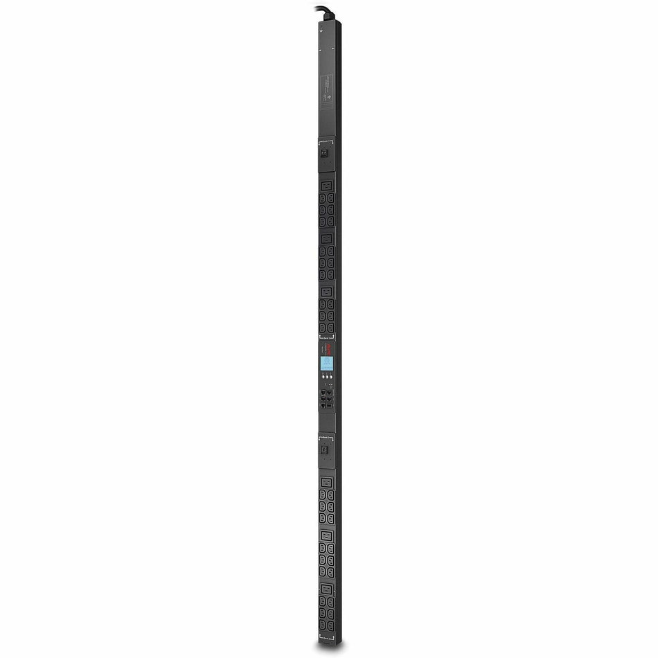 APC NetShelter Metered Rack PDU, 0U, 5.0kW, 200V and 208V, 30A, 36 C13 and 6 C19 outlets - AP8841
