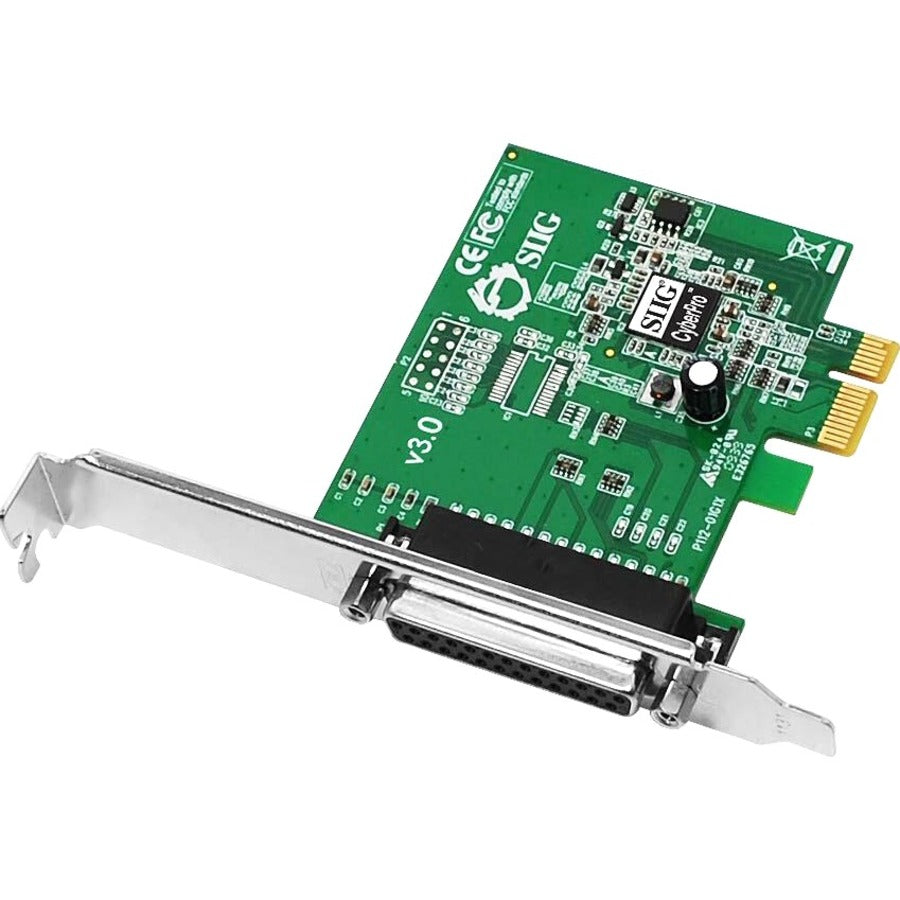 SIIG CyberParallel JJ-E01011-S3 PCIe Parallel Adapter - JJ-E01011-S3