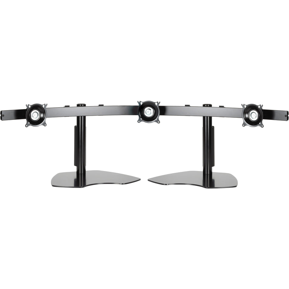 Chief Widescreen Horizontal Triple Monitor Mount Table Stand - For Displays 10-24" - Black - KTP325B