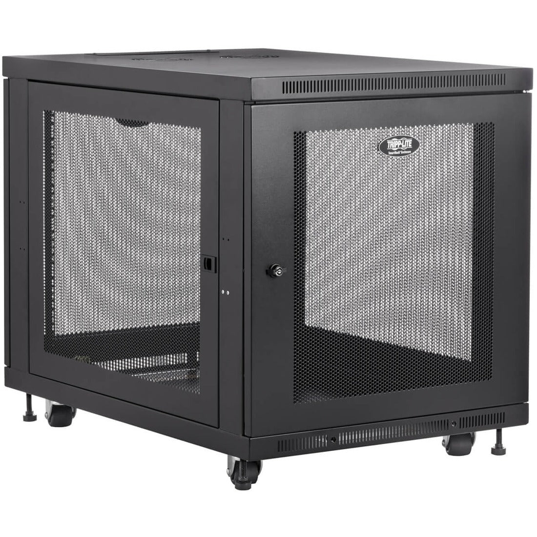 Tripp Lite by Eaton 12U Rack Enclosure Server Cabinet Doors & Sides 1000lb Capacity - SR12UB