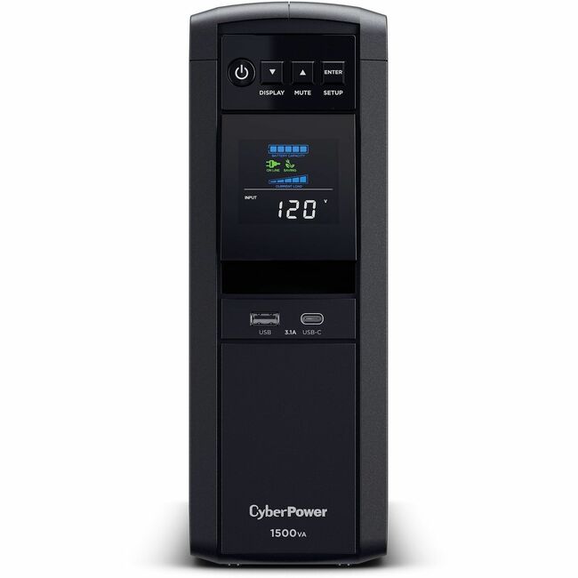 CyberPower CP1500PFCLCD PFC Sinewave UPS Systems - CP1500PFCLCD