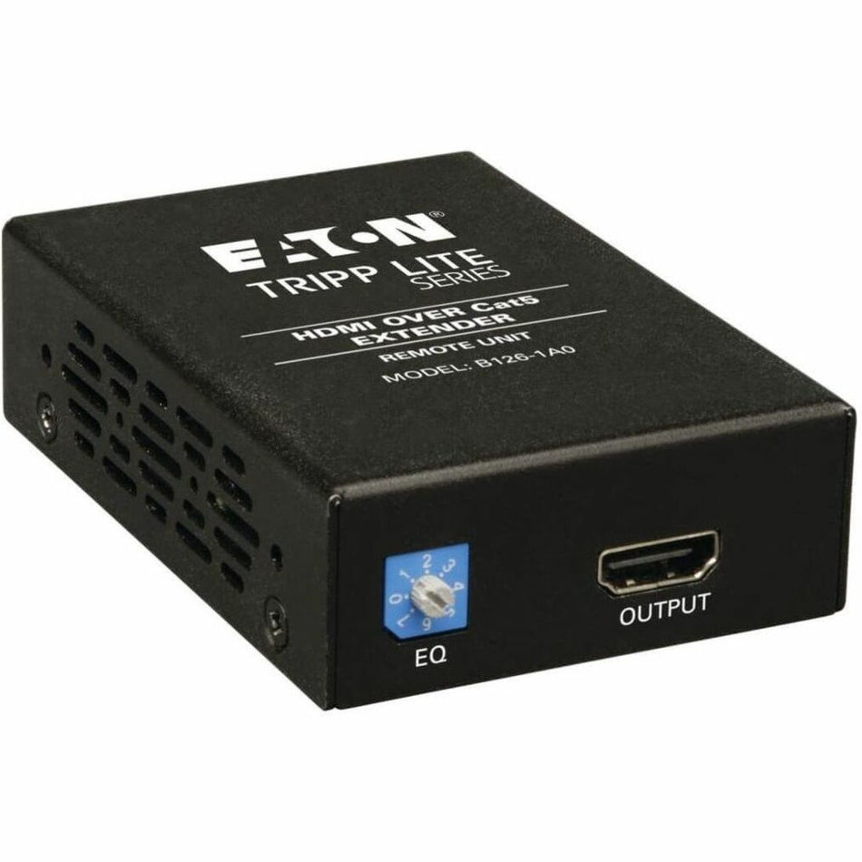 Eaton Tripp Lite Series HDMI over Cat5/6 Extender, Box-Style Remote Receiver for Video/Audio, Up to 150 ft. (45 m), TAA - B126-1A0