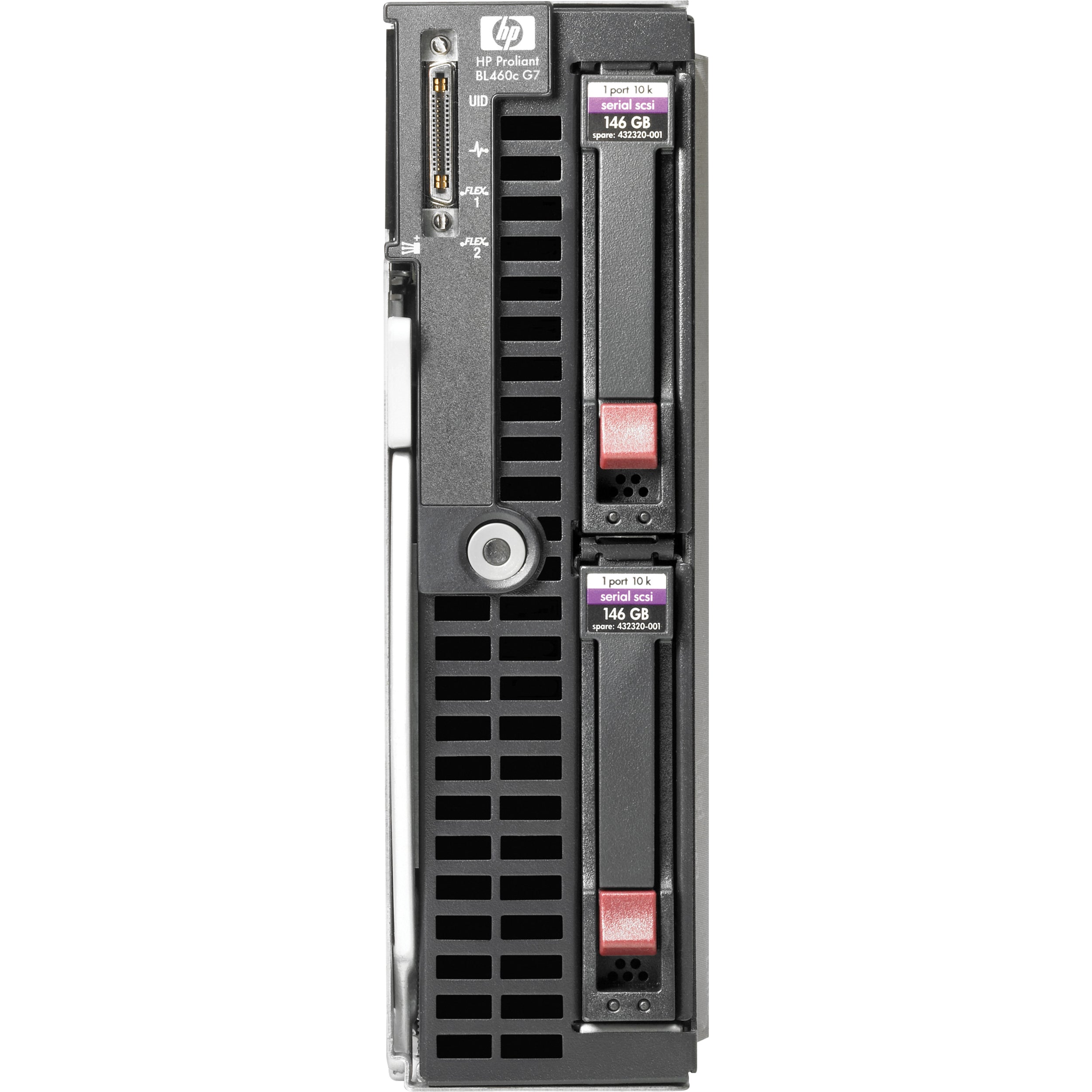 HPE ProLiant BL460c G7 Blade Server - 1 x Intel Xeon X5670 2.93 GHz - 12 GB RAM - Serial Attached SCSI (SAS) Controller - 603251-B21