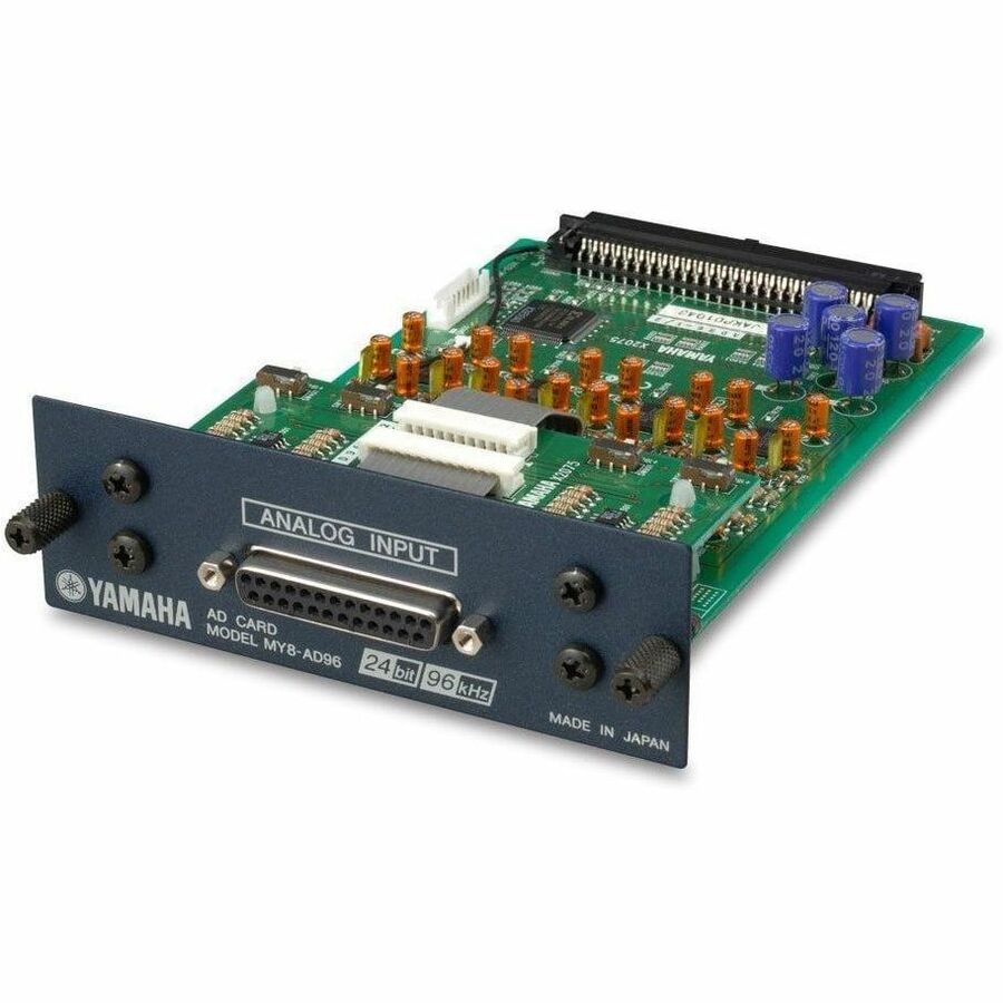 Yamaha 96 kHz Compatible 8-Channel Analog Input Card - MY8AD96