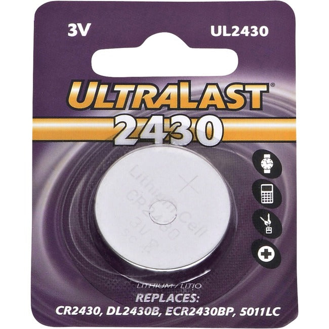 Dantona UL2430 Lithium Button General Purpose Battery - UL2430