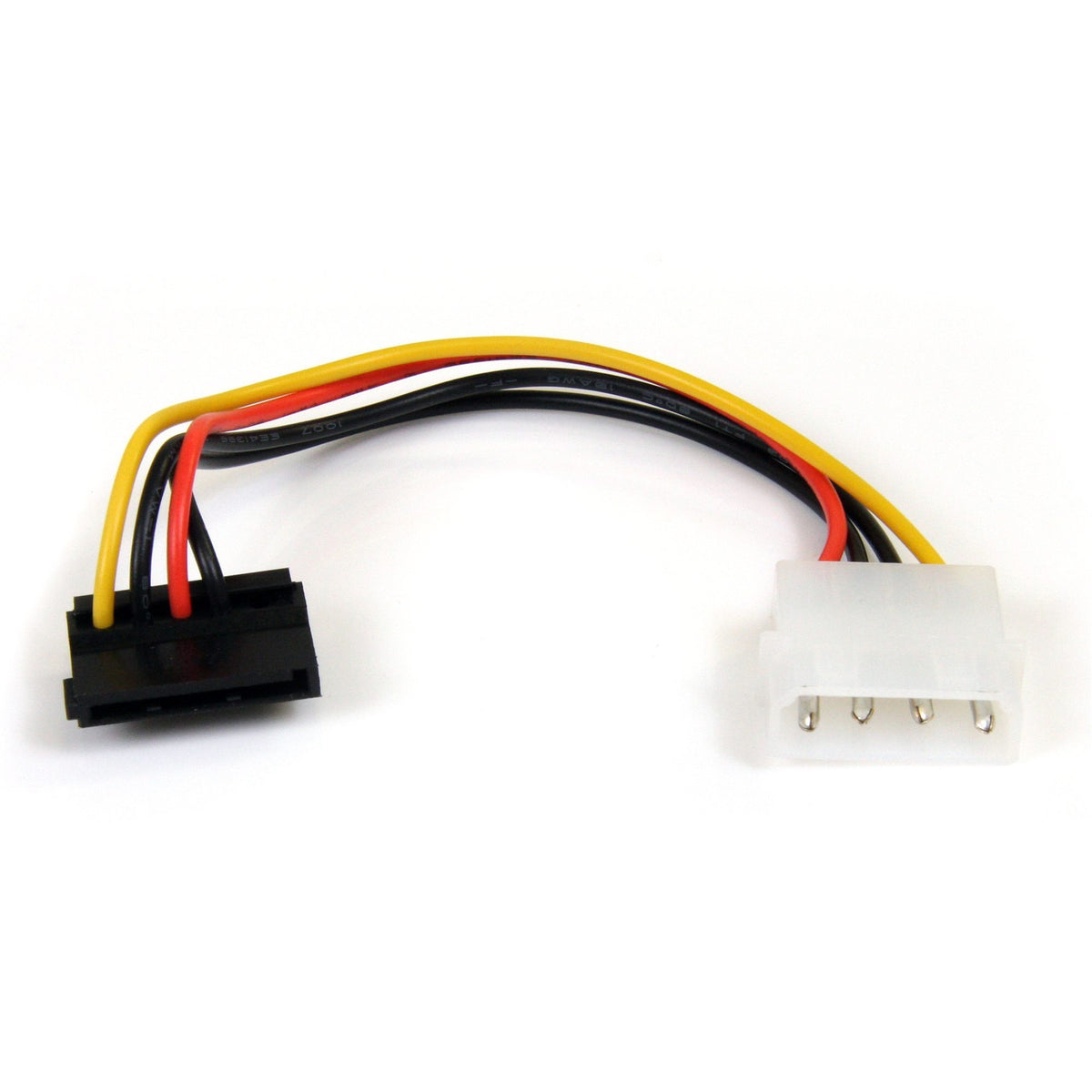 StarTech.com 6in 4 Pin LP4 to Right Angle SATA Power Cable Adapter - SATAPOWADAPR