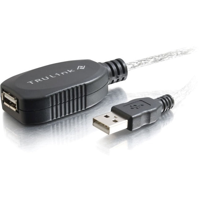 C2G 39.4ft USB Extension Cable - Active USB A to USB A Extension Cable - USB 2.0 - M/F - 39000