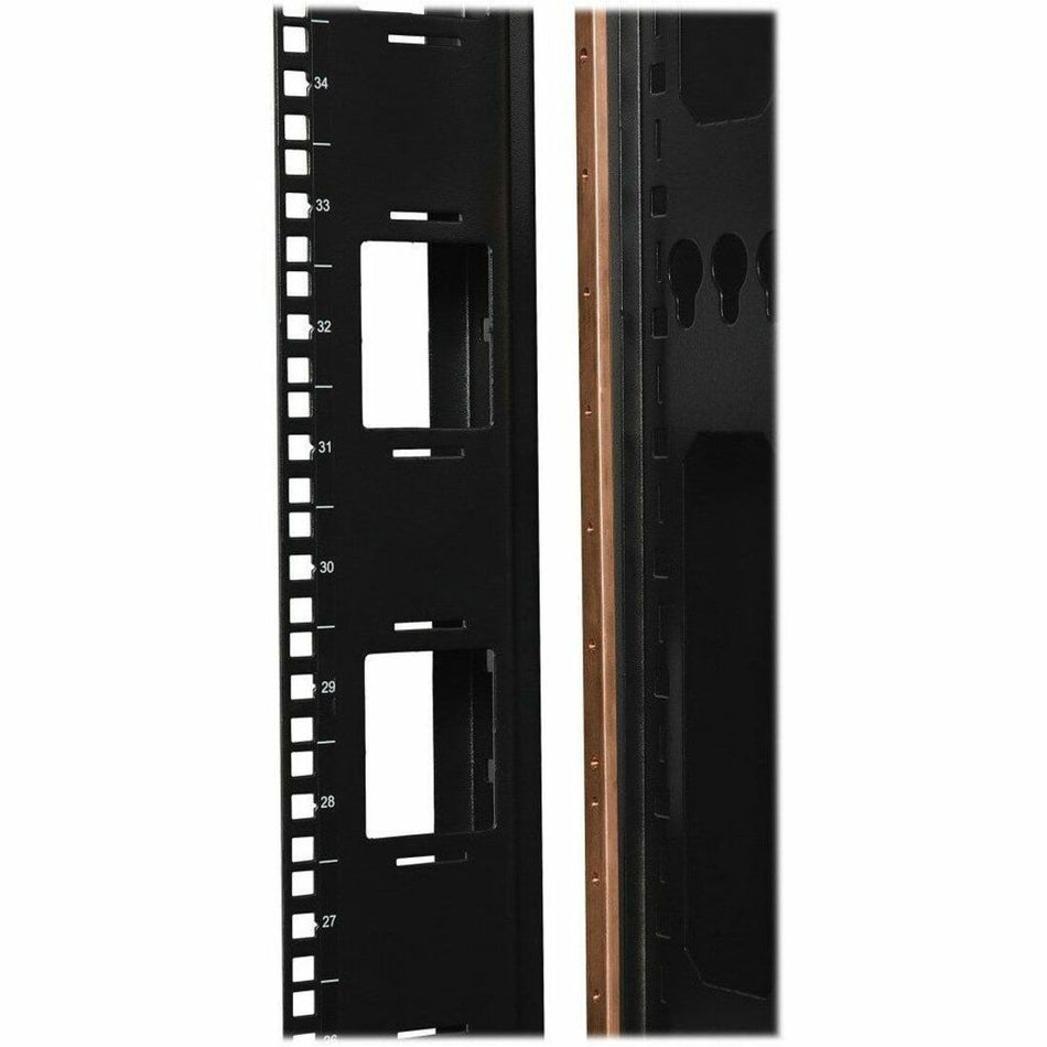 Tripp Lite by Eaton 42U Rack Enclosure Server Cabinet Copper Bus Grounding Bar - SRGROUND