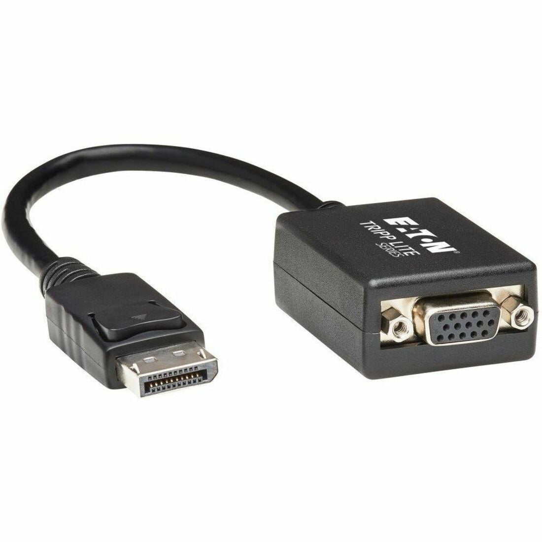 Tripp Lite by Eaton DisplayPort to VGA Active Adapter Video Converter (M/F) 6-in. (15.24 cm) - P134-06N-VGA