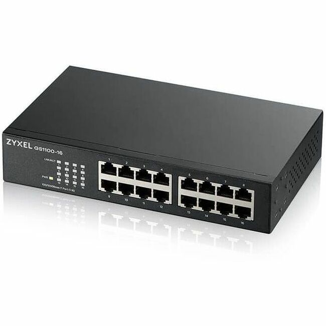 ZYXEL GS1100-16 16-Port Gigabit Ethernet Switch - GS1100-16