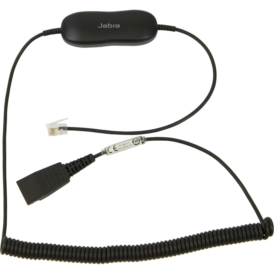 Jabra GN1216 Coiled Audio Cable Adapter - 88001-04