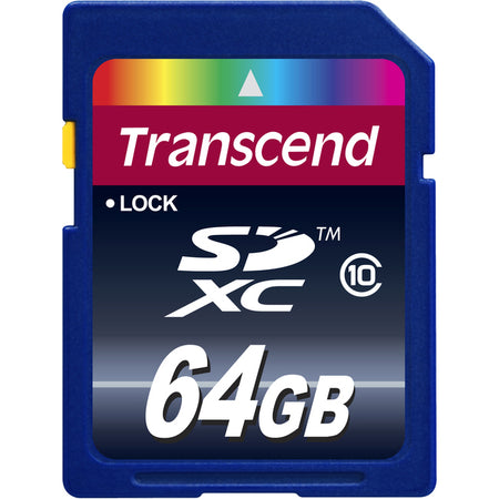 Transcend Ultimate TS64GSDXC10 64 GB Class 10 SDXC - TS64GSDXC10