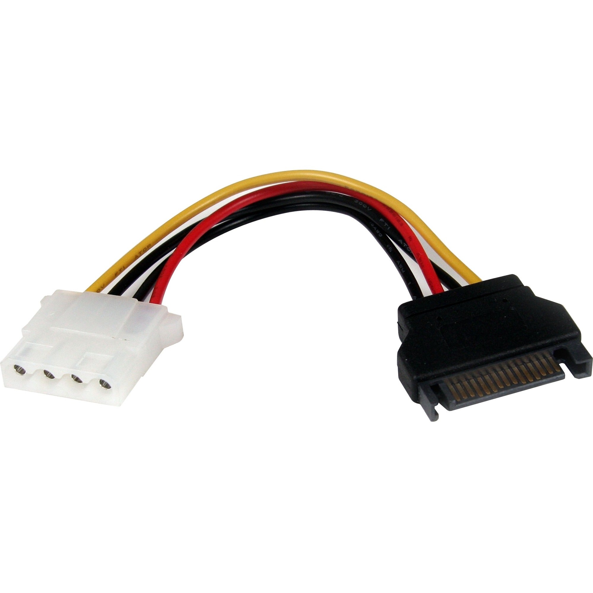 StarTech.com 6in SATA to LP4 Power Cable Adapter - F/M - LP4SATAFM6IN